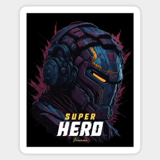 Super Hero Sticker